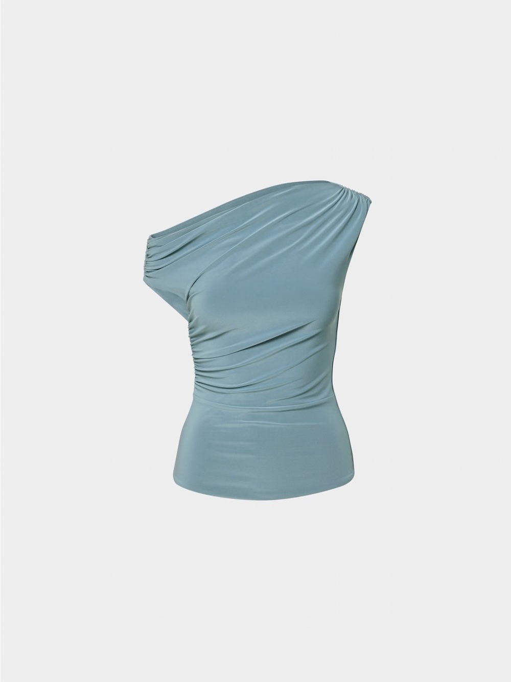 NWT - Aritzia Babaton Smooth Matter Gallery Top - Blue Mirage - Large - Picture 7 of 8